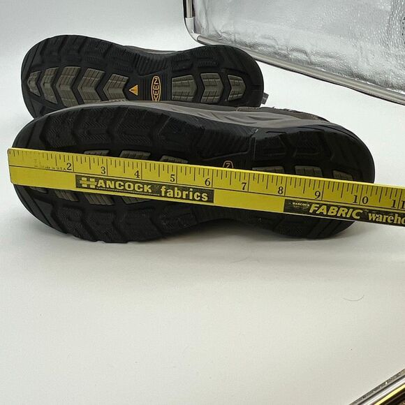 KEEN Men’s Work Shoes 9M Brown Alloy Toe SD35 Utility Hiking Safety Sneakers - Picture 9 of 9